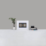 Time Is Money Matte Paper Framed Poster With Mat