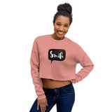Smile Crop Sweatshirt