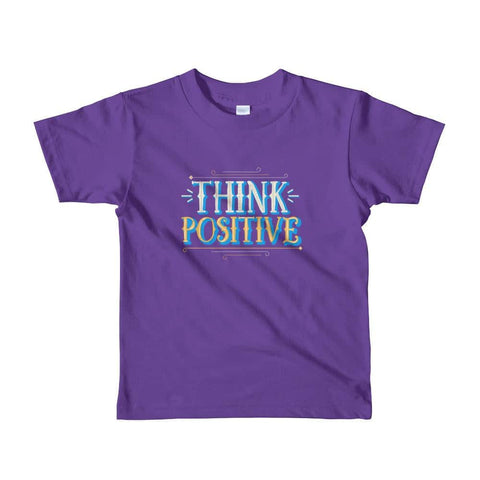 Think Positive Kids T-shirt