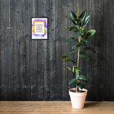 Little things framed matte paper poster
