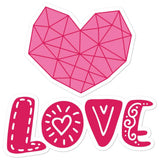 Love Bubble-free stickers