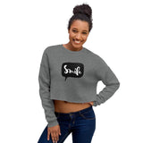 Smile Crop Sweatshirt