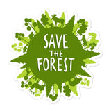 Save The Forest Bubble-free stickers