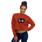 Smile Crop Sweatshirt