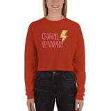 GRL PWR Crop Sweatshirt