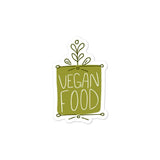 Vegan Food Bubble-free stickers