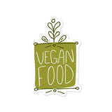 Vegan Food Bubble-free stickers