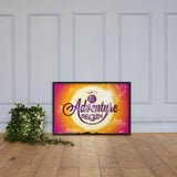 Adventure framed matte paper poster - Smilevendor