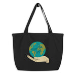 Save The Earth Large organic tote bag