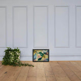 Leaf framed matte paper poster