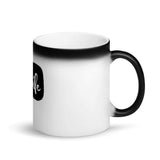 Smile Matte Black Magic Mug