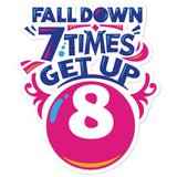 7 Times Bubble-free sticker - Smilevendor