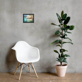 Be Strong framed photo paper poster - Smilevendor