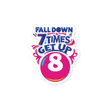 7 Times Bubble-free sticker - Smilevendor