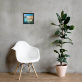 Be Strong framed photo paper poster - Smilevendor