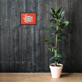 Sweet home framed matte paper poster
