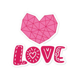 Love Bubble-free stickers