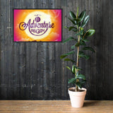 Adventure framed matte paper poster - Smilevendor