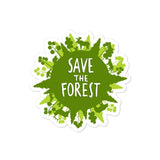 Save The Forest Bubble-free stickers