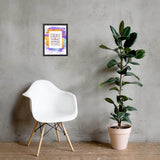 Little things framed matte paper poster